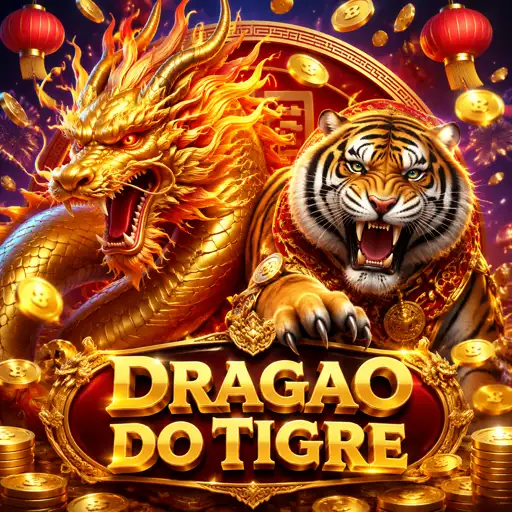 Jogo Fortune Dragon com tema de dragão e prêmios dourados